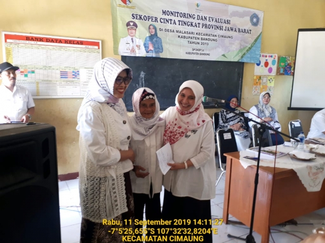 Monitoring dan Evaluasi Sekoper Cinta Tingkat Provinsi Jawa Barat