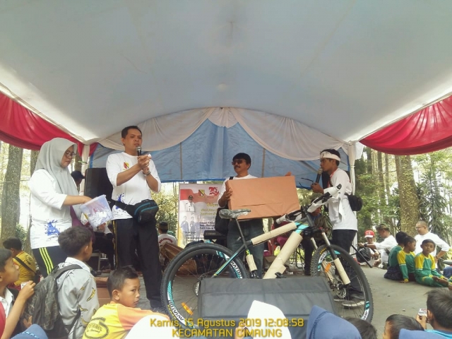 Gerak Jalan Sehat Tingkat Kecamatan Cimaung