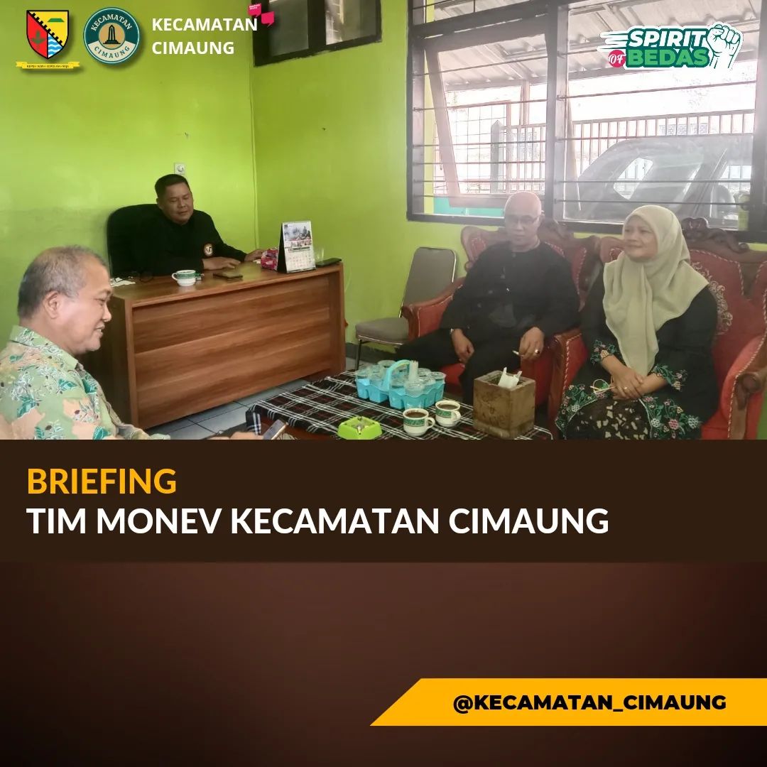 briefing-bersama-tim-monev-kecamatan-cimaung