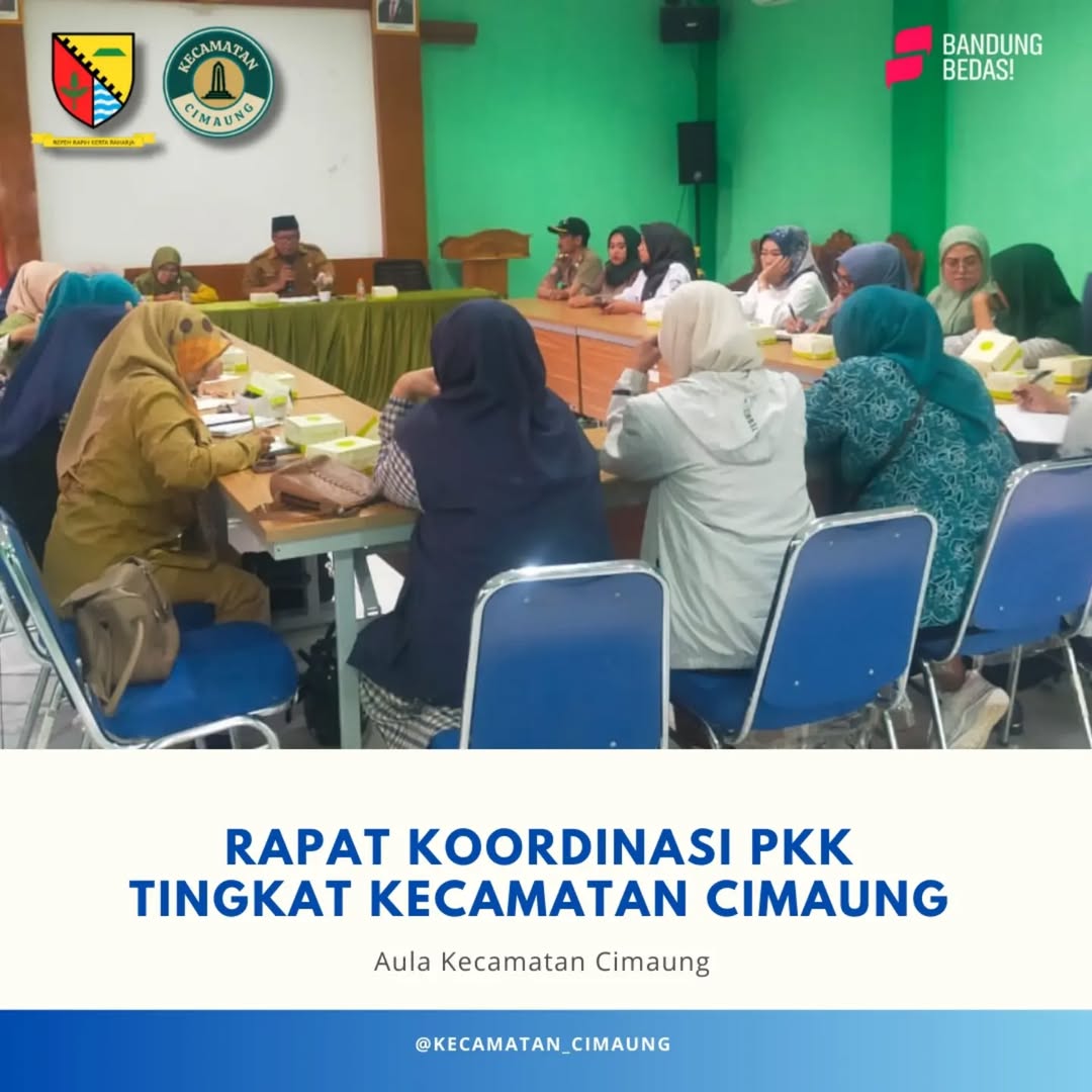 rapat-koordinasi-pkk-tingkat-kecamatan-cimaung-tahun-2025