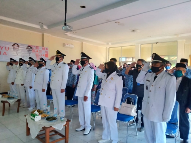 Penyerahan Bantuan untuk Korban kebakaran