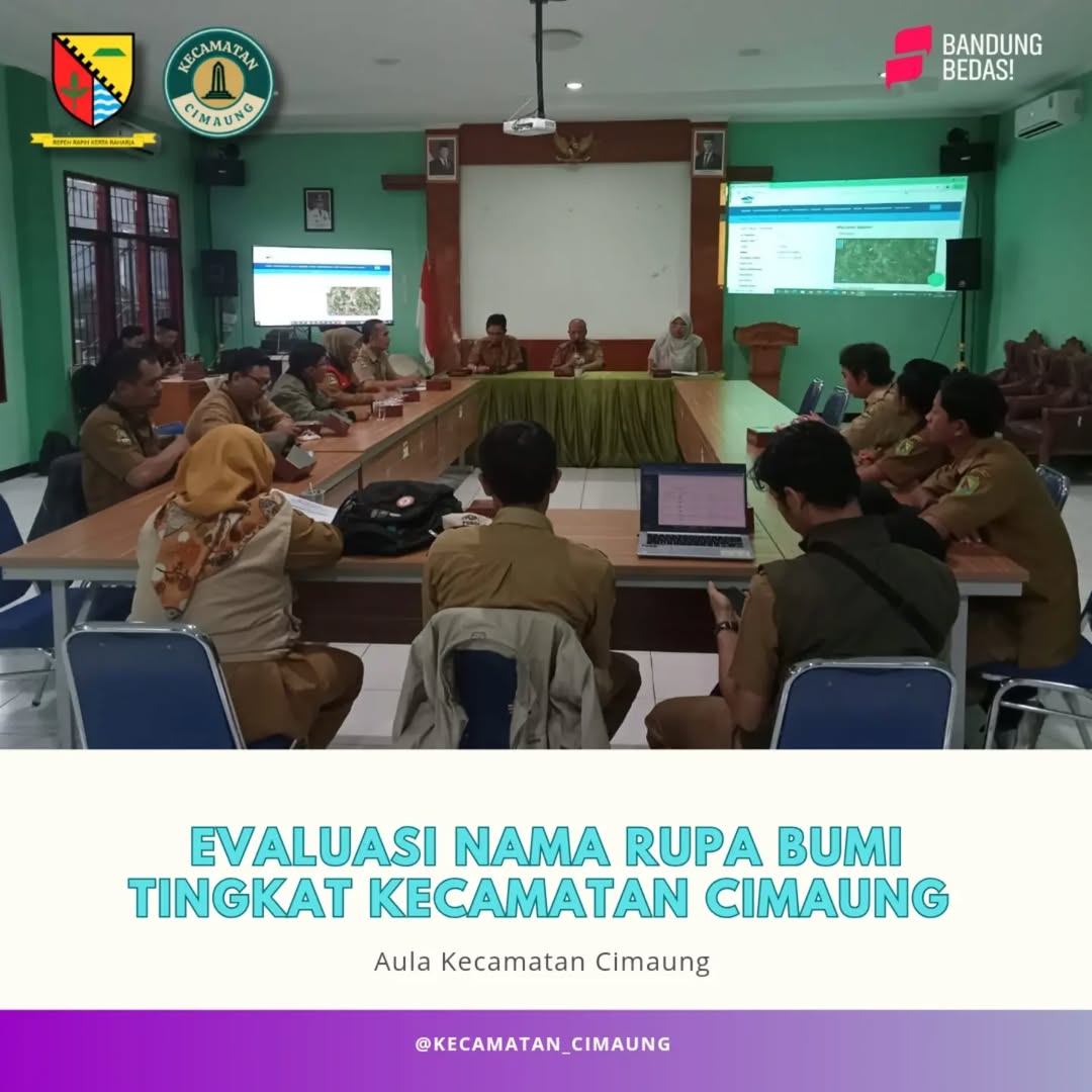 rapat-evaluasi-nama-rupa-bumi-tingkat-kecamatan-cimaung-tahun-2025