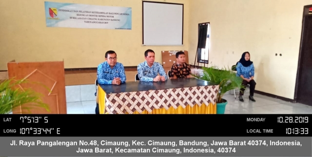 PENDIDIKAN DAN PELATIHAN KETERAMPILAN BAGI PENCARI KERJA KEJURUAN MONTIR SEPEDA MOTOR DI KECAMATAN CIMAUNG