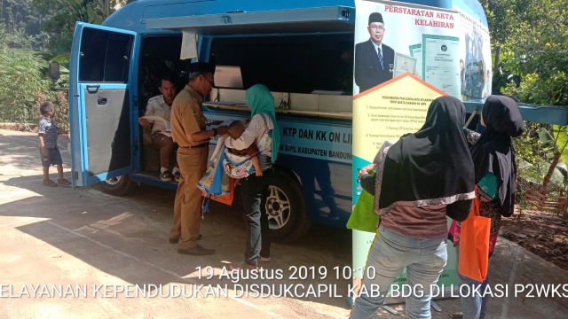 Pelayanan  Kependudukan DIsdukcapil Kabupaten Bandung