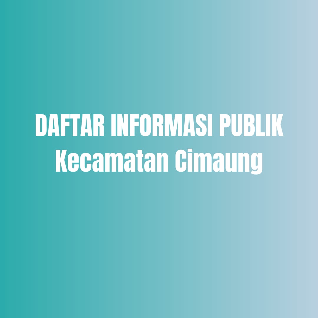 daftar-informasi-publik-kecamatan-cimaung