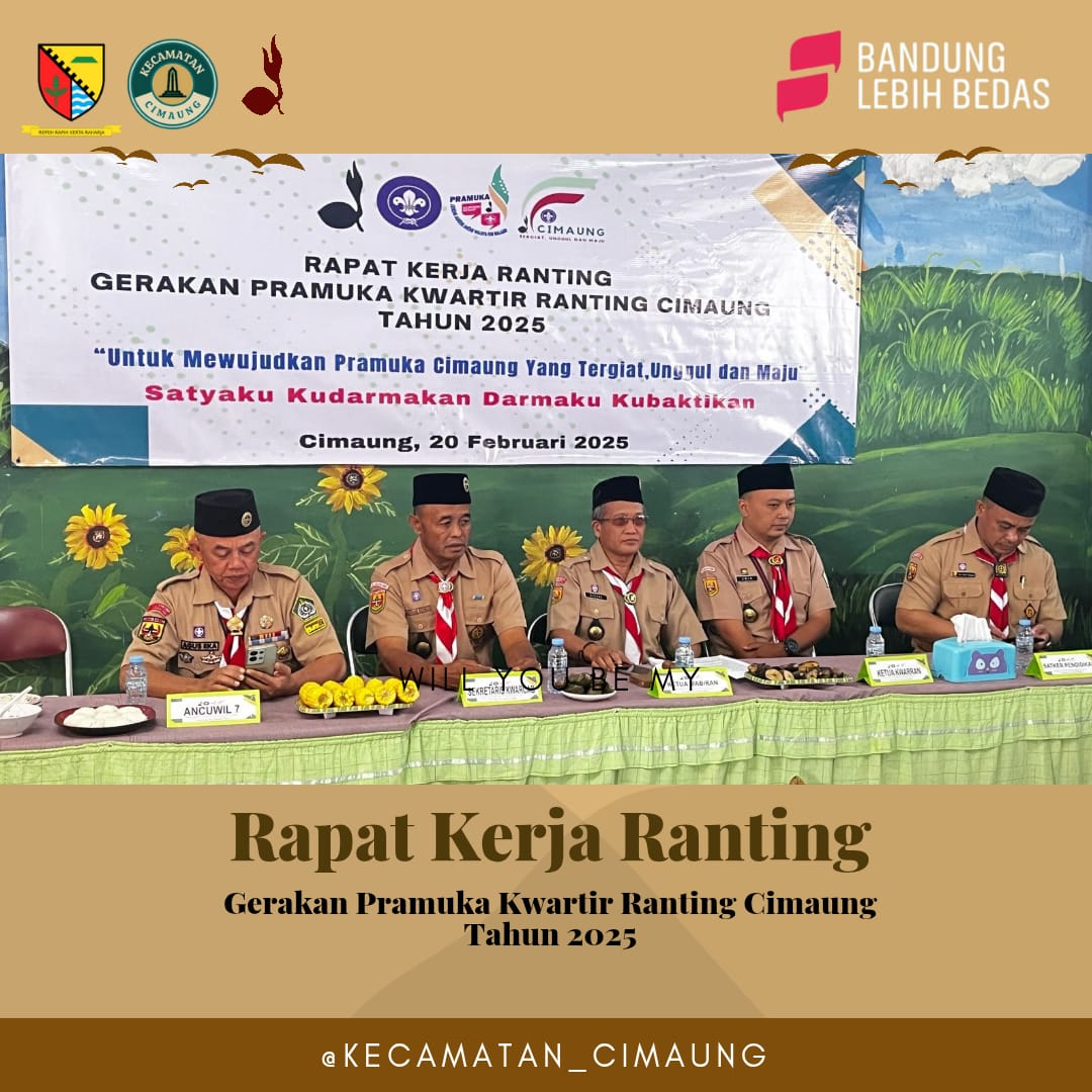 rapat-kerja-ranting-gerakan-pramuka-kwartir-ranting-kecamatan-cimaung