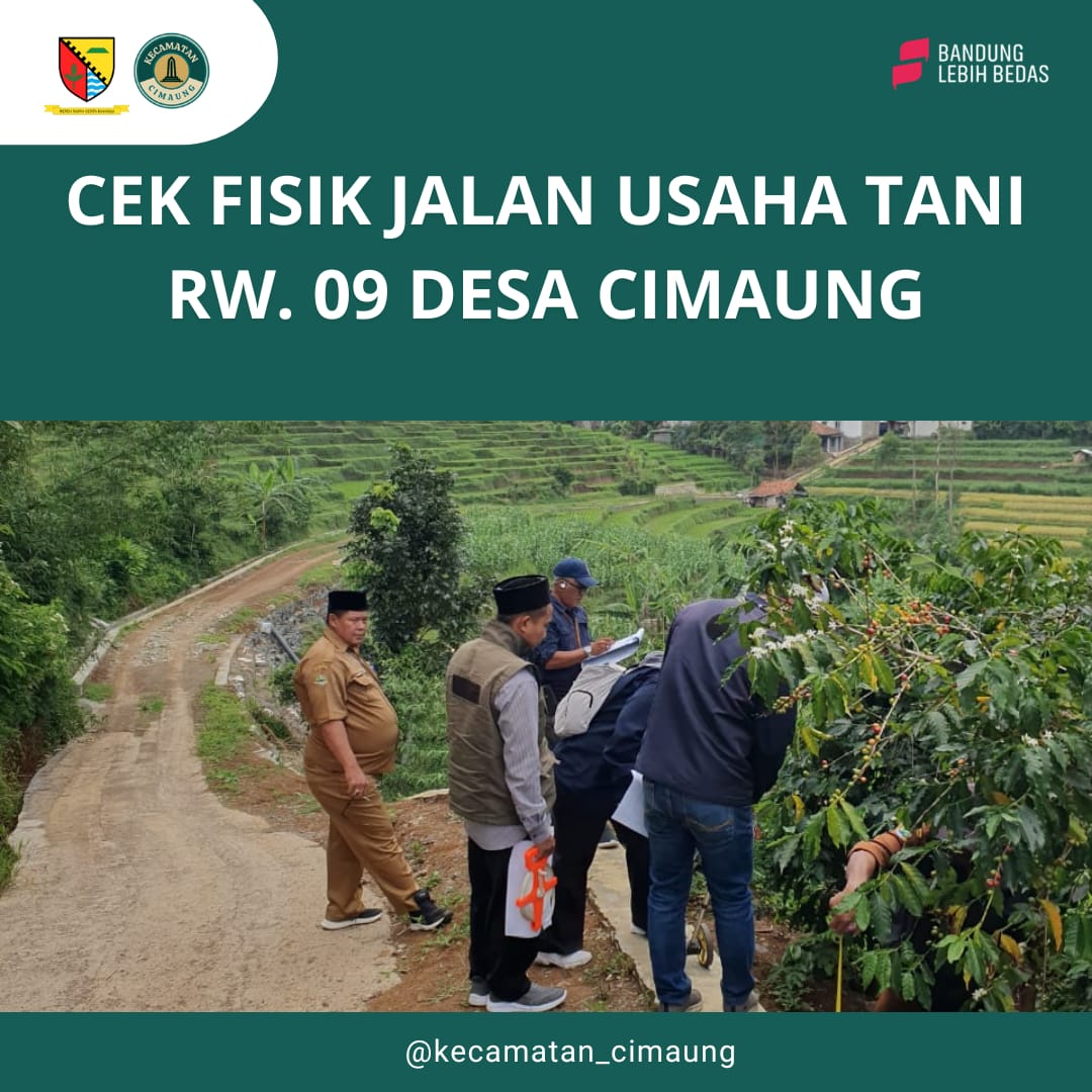 cek-fisik-jalan-usaha-tani-rw-09-desa-cimaung
