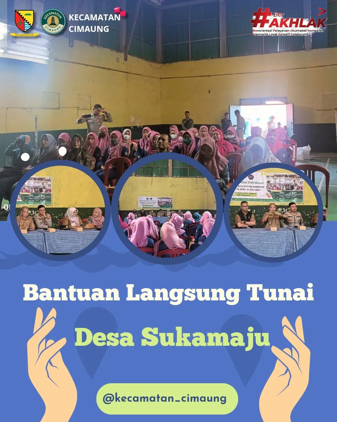 pembagian-bantuan-langsung-tunai-blt-di-desasukamaju-kecamatan-cimaung